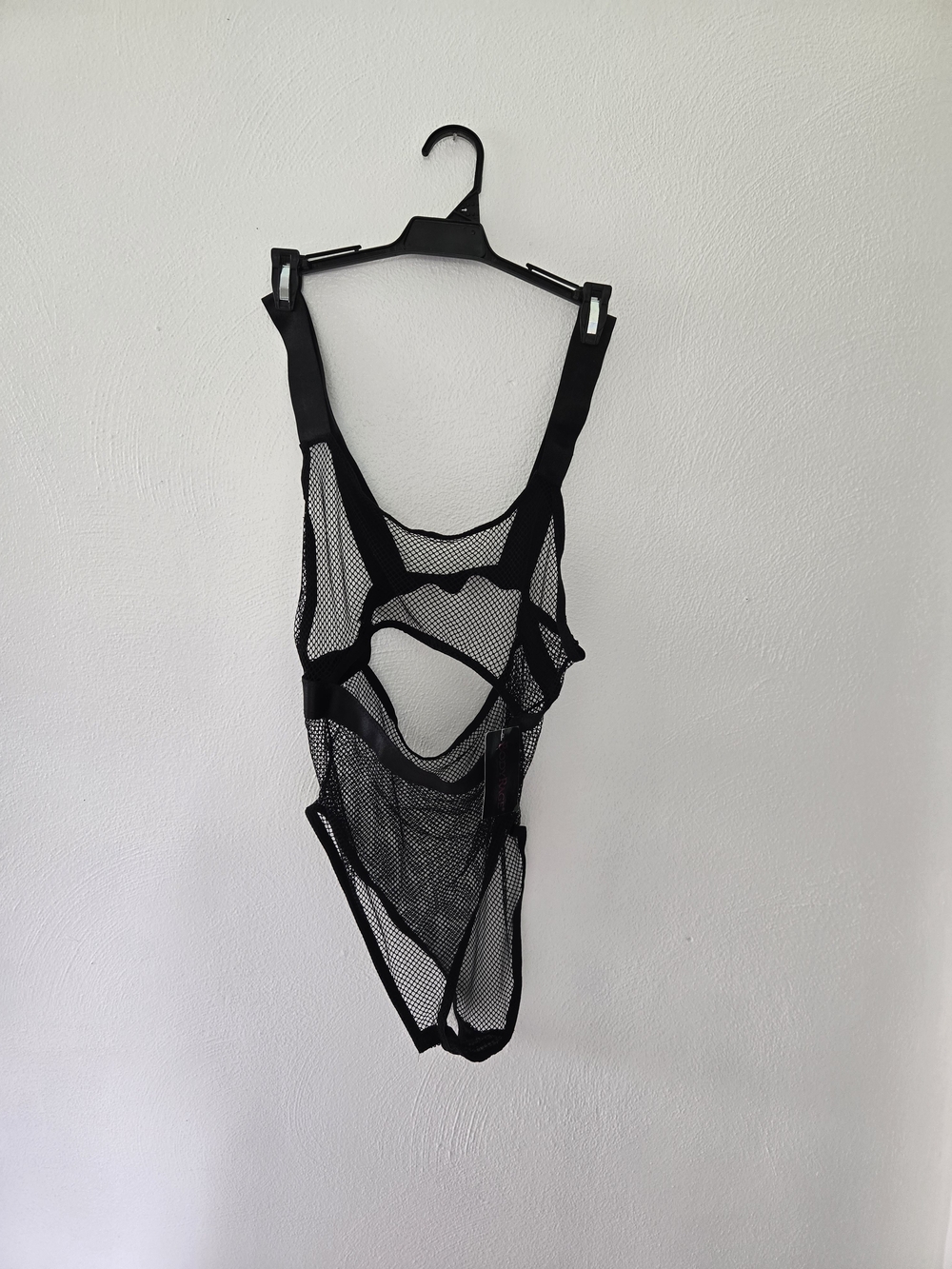 Women’s Black Mesh Bodysuit